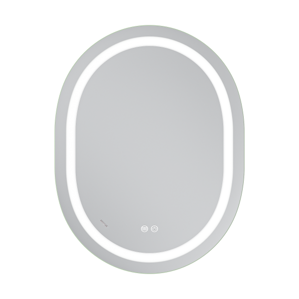 Зеркало Mixxus Premium ELLIPSE MV05-80x60-Reverse с Led Touch, Anti-fog, димером (3-6,5kK) (MP6642)