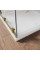 Двері у нішу Walk-In розсувні Koer SR SD07-120x200-R-TR-12 прозоре скло Easy Clean 8мм Матове золото (KR5774)