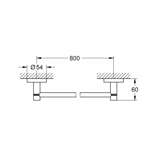 Полотенцедержатель Grohe Essentials New (40386001)