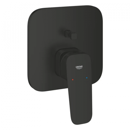 Смеситель однорычажный скрытого монтажа для ванны Grohe Cubeo с переключателем на 2 положения (1017782430)