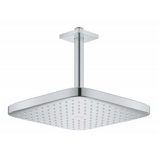 Верхний душ с потолочным кронштейном Grohe Tempesta Cube (26688000)