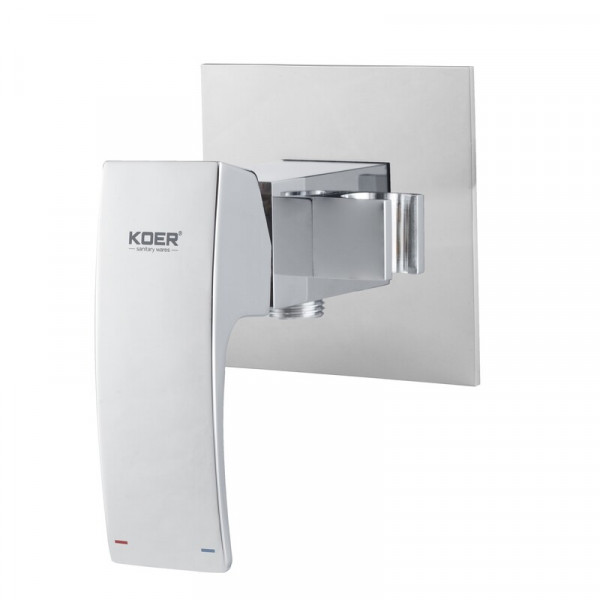 Змішувач для гігієнічного душу Koer KB-23007-01 (Колір хром) (KR3468)