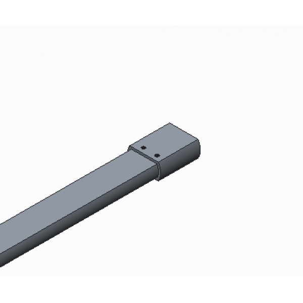 Душевая перегородка Koer SR SP03-30x200-TR-01 Walk-In (двиг. часть) прозрачное стекло Easy Clean 8мм, хром (KR5399)