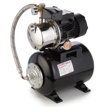 Насосная станция Koer Auto JS-600 Н=40М, Q=2,7кбМ, P=600 Вт, 1