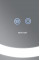 Дзеркало Mixxus PLAIN MC03-60 з Led Touch, Anti-fog, димером, регулятором яскравості (MI6662)