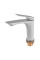 Змішувач для умивальника Mixxus Premium DERBY 001 (NUT) WHITE-CHROME (MI6613)