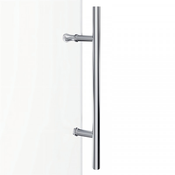 Душова кабіна без піддону Koer SR SC07-120x90x200-TR-01 прозоре скло Easy Clean 8мм, хром (KR5370)