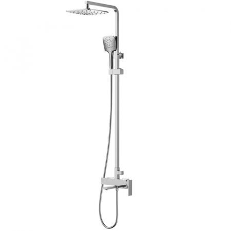Душевая колонна со смесителем KOER KB-56039-01 3 функции (Цвет хром) (KR5995)