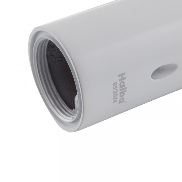 Змішувач для умивальника HAIBA ALEX 001 LONG WHITE-CHROME (HB9563)