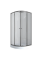 Душевая кабина с низким поддоном Mixxus PLAIN SCT02-90x90x195-TR GRAPHITE прозрачное стекло 4мм (MI6901)