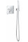 Шланговое подключение с держателем Grohe Euphoria Cube (26370000)