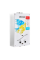 Газова колонка MIXXUS GWH-0610 BASIC GLASS димохідна 10 л/хв (панель зі скла з малюнком) (WH0027)