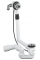 Сифон для ванни без комплекту верхньої монтажної частини GROHE Talentofill (28991000) напівавтоматичний з переливом, без ревізії (Колір хром) 1 1/2'' (28991000)