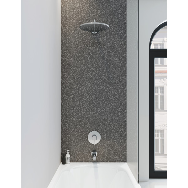 Верхний душ с настенным кронштейном Grohe Rainshower Mono (26557000)