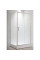 Душова кабіна з низьким піддоном MIXXUS HARD SCT01-100x90x198-TR CHROME прозоре скло 5мм NEW (в 2 ящ) (MI8368)