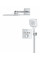 Душевая система скрытого монтажа на 3 выхода с термостатом Grohe Grohtherm SmartControl (34864000)