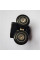 Ролики для душових кабін подвійні колеса MIXXUS PREMIUM ROLLERS SCP05-1 BLACK верхні (25mm для DIVERSE SC03) (MI8168)
