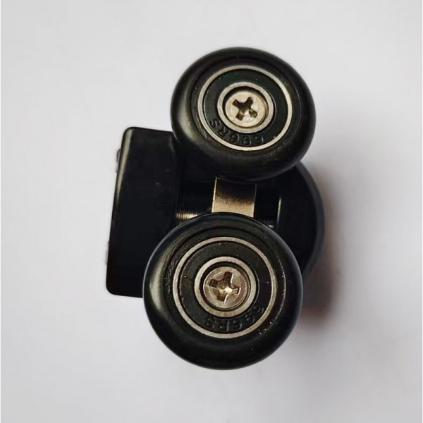 Ролики для душових кабін подвійні колеса MIXXUS PREMIUM ROLLERS SCP05-1 BLACK верхні (25mm для DIVERSE SC03) (MI8168)