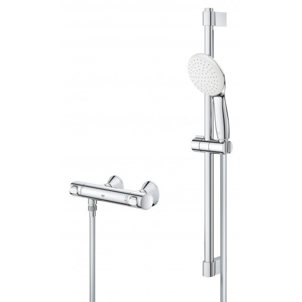 Термостат для душа Grohe Grohtherm 500 с душевым гарнитуром (34796001)