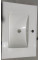 Раковина меблева Mixxus Premium CUBIC-1502 710х460х170mm з отвором під змішувач та переливом (MP6496)