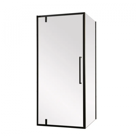 Душевая кабина без поддона Mixxus Premium BEVEL SC01-90x90x195-TR Black прозрачное стекло 6мм (MI6864)