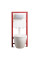 Комплект: Mixxus Premium Ellipse-SET-2102 (в 2 ящ) Унітаз система змиву Tornado 3.0+ Інсталяція Koer KT-0404 + панель KT-0604-01 Chrome (MP6690)