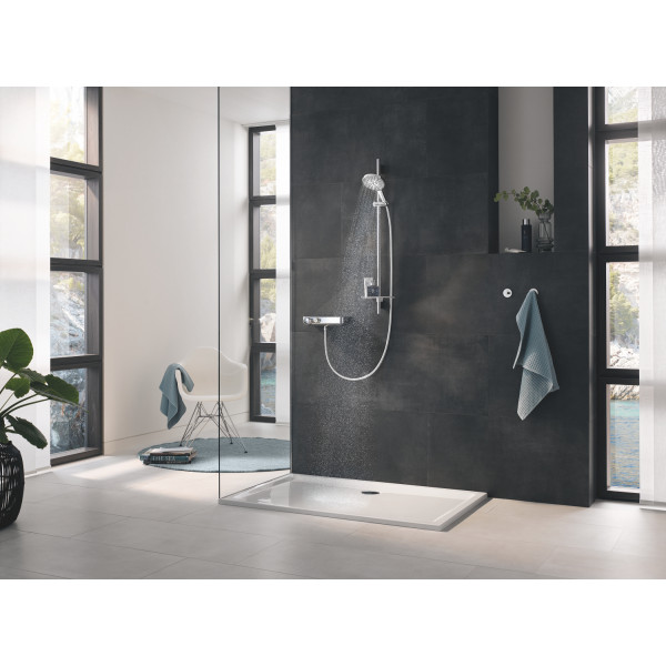 Душевой гарнитур со штангой, 3 режима струи Grohe Rainshower SmartActive (26593000)