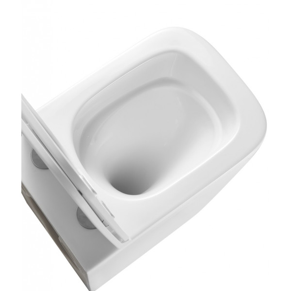 Комплект Grohe Set Унітаз QUADRO-0301-T3 + Інсталяція 38536001 + панель 38732000 (38536001QUADRO0301T3)