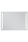 Дзеркало Mixxus Premium LINES MR18-100x70-Reverse з Led Touch, Anti-fog, димером, регулятором яскравості (MP6627)