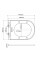 Комплект: Mixxus Premium Ellipse-SET-2101 (в 2 ящ) Унітаз система змиву Tornado 3.0+ Інсталяція Koer KT-0404 + панель KT-0604-03 White (MP6667)