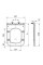 Сидіння-кришка для унітазу Mixxus Premium SEAT COVER QUADRO-DIVERSE-2001 з мікроліфтом 448х357х37mm (MP6612)