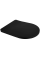 Сидіння-кришка для унітазу Mixxus Premium SEAT COVER ELLIPSE-BEVEL-2001 BLACK з мікроліфтом 463х361х50mm (MP6615)