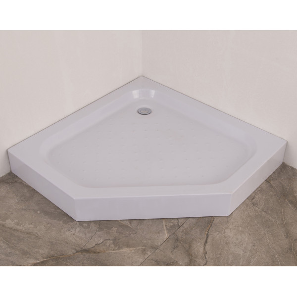Душова кабіна з низьким піддоном Mixxus LINES SCT01-90x90x198-TR CHROME прозоре скло 6мм (MI6913)