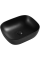 Умивальник накладний керамічний Mixxus Premium Diverse-0101 Black 490x395x150mm (MP6485)