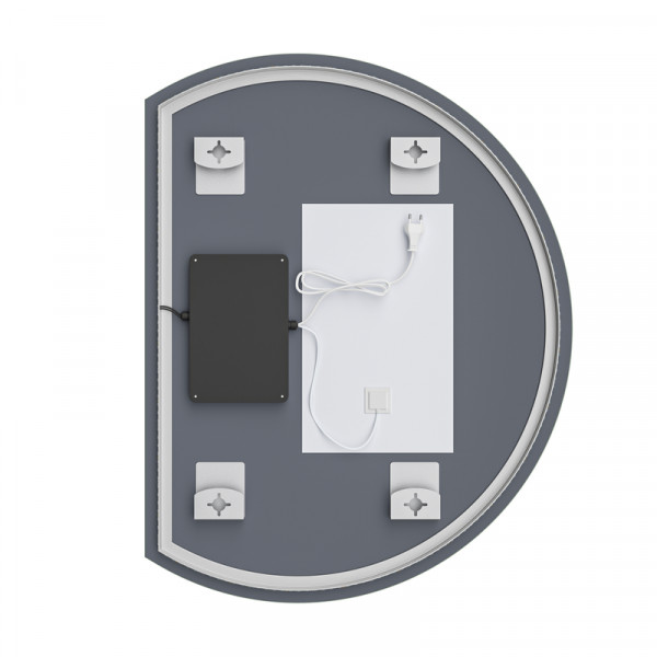 Дзеркало Mixxus Premium TOPPER MS01-90x70-Reverse з Led Touch, Anti-fog, димером (3-6,5kK) (MP6632)