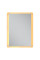 Дзеркало Mixxus Premium OLIVARY MR19-80x60-Reverse з Led Touch, Anti-fog, димером (3-6,5kK) (MP6628)