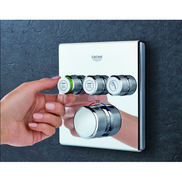 Термостат скрытого монтажа на 3 потребителя Grohe Grohtherm SmartControl (29126000)