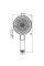 Лейка для душа Koer KP-0403-05 (3 функции) (KR4993)