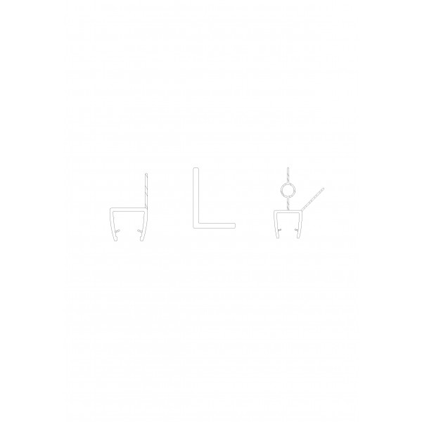 Дверь в нишу Koer SR SD04-100x200-TR-01 прозрачное стекло Easy Clean 10мм, хром (KR5386)
