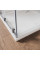 Двері у нішу Walk-In розсувні Koer SR SD07-120x200-L-TR-01 прозоре скло Easy Clean 8мм Хром (KR5686)