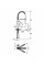 Смеситель для кухни с гибким изливом Grohe Eurocube (31395000)