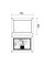 Дзеркало Mixxus Premium CUBIC MR14-80x60-Reverse з Led Touch, Anti-fog, димером, регулятором яскравості (MP6648)