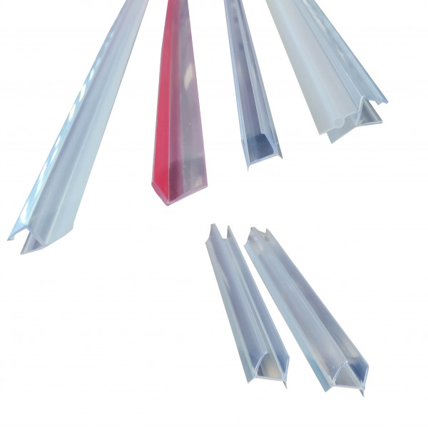 Дверь в нишу Koer SR SD04-100x200-TR-01 прозрачное стекло Easy Clean 10мм, хром (KR5386)