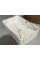Раковина накладна Mixxus Premium QUADRO-0208 MARBLE 480х315х140mm з переливом (MP6518)