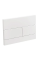 Панель смыва Koer KT-0603-03 240x160x10mm пластиковая, линейная кнопка (KR5318)