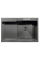 Мийка MIXXUS MH7849R-HK GRAPHITE (MH7849R-HK NANO-BLACK)(3.0/0.9) з нержавіючої сталі 