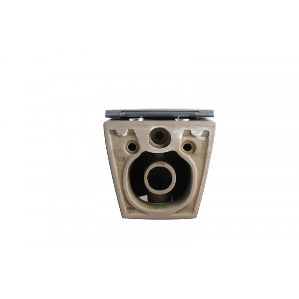 Комплект: Mixxus Premium Ellipse-SET-2101 Gray (в 2 ящ) Унітаз система змиву Tornado 3.0+ Інсталяція Koer KT-0404 + панель KT-0604-07 Gun Gray (MP6668)