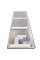 Дверь в нишу Koer SR SD02-120x200-TR-01 прозрачное стекло Easy Clean 8мм, хром (KR5384)