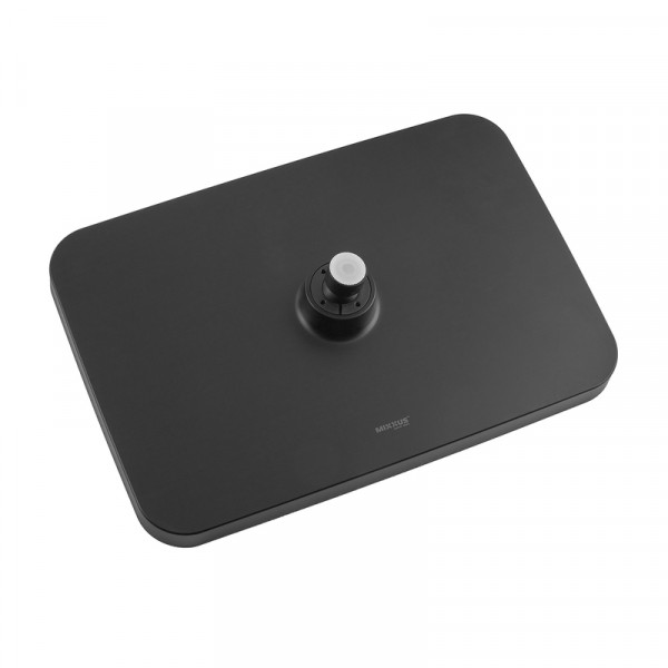 Душова колона Mixxus Premium VIRGO 009-J BLACK з термостатичним змішувачем,3 функції (MI6646)