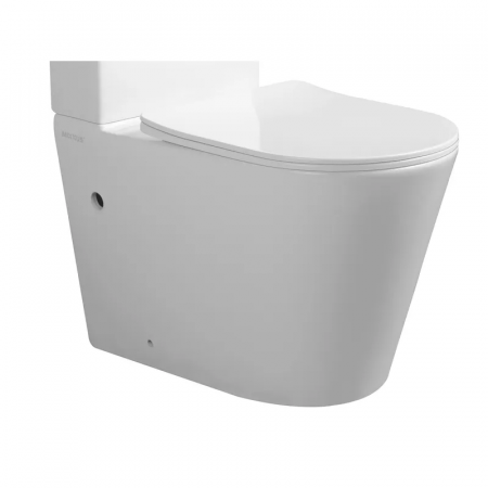 Чаша унитаза-компакта Mixxus Bevel-0404-T3 Bowl 660х360х800 Tornado 3.0 без сиденья (MI8351)